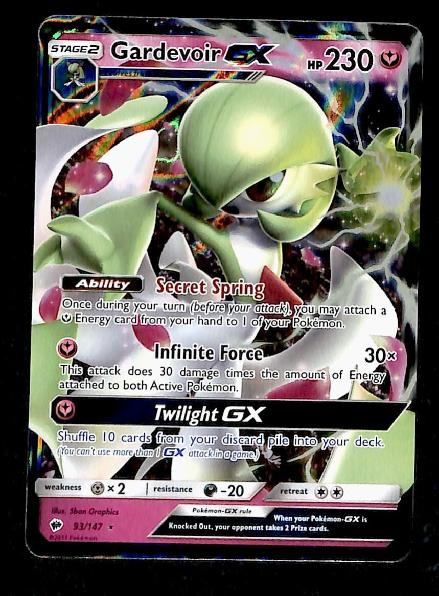 gardevoir gx pokemon card value Burning Shadows 139/147, NM 30C Shuffle 10 cards from March of the Machine: Pack Art:Garchomp