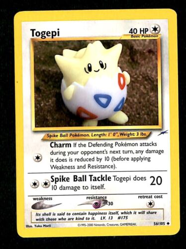 Togepi Neo Destiny EX, 56/105 Pokemon Card
