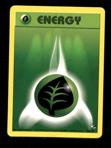 Grass Energy Gym Heroes EX, 129/132 Pokemon Card.
