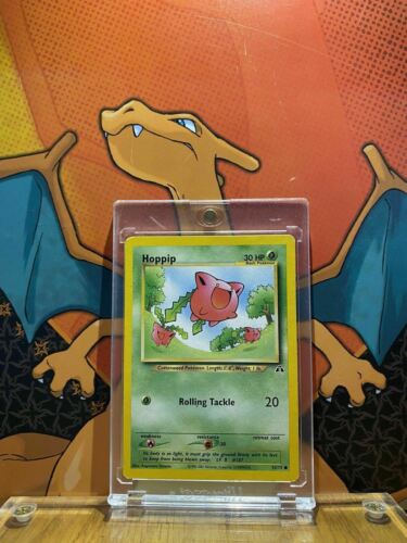 Hopip Neo Discovery NM 55/75 Pokemon Card.