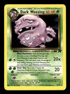 Dark Weezing Team Rocket NM, 31/82 Pokemon Card.