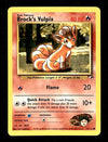 Brocks Vulpix Gym Heroes EX, 73/132 Pokemon Card.