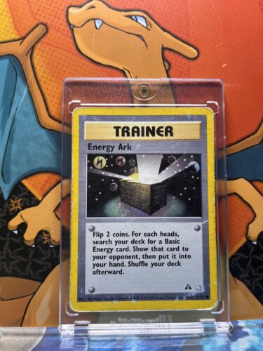 Energy Ark Neo Discovery VG, 75/75 Pokemon Card.