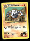 Brocks Graveler Gym Heroes NM, 40/132 Pokemon Card.