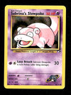 Sabrinas Slowpoke Gym Heroes NM, 95/132 Pokemon Card.