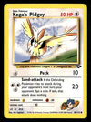 Kogas Pidgey Gym Challenge EX, 80/132 Pokemon Card