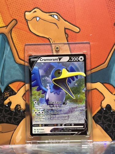 Cramorant V Ultra Rare Shining Fates 054/072, NM Pokemon Card
