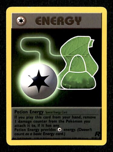 Potion Energy Team Rocket EX, 82/82 Pokemon Card.