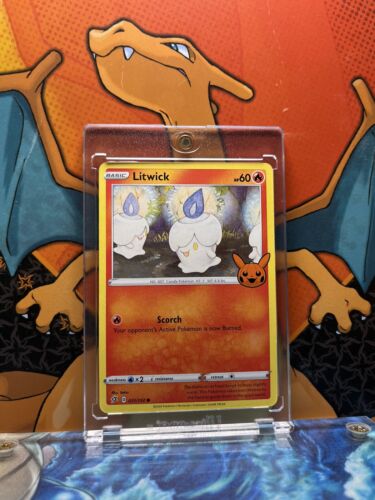 Litwick Trick Or Trade NM, 031/192 Pokemon Card.