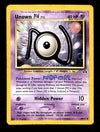 Unown N Neo Discovery VG, 50/75 Pokemon Card.