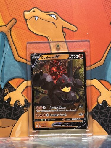 Coalossal V Ultra Rare Vivid Voltage 098/185, NM Pokemon Card
