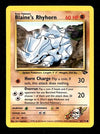 Blaines Rhyhorn Gym Challenge NM, 65/132 Pokemon Card