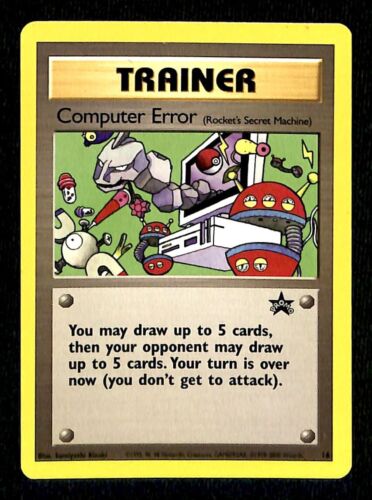 Computer Error Black Star Promo 16, NM Pokemon Card
