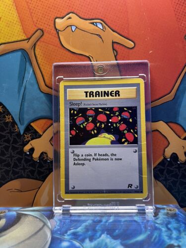 Sleep Run Team Rocket VG, 79/82 Pokemon Card.