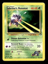 Sabrinas Venonat Gym Heroes VG, 96/132 Pokemon Card.