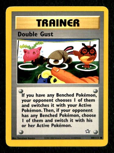 Double Gust Neo Genesis NM, 100/111 Pokemon Card