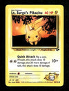 Lt Surges Pikachu Gym Challenge NM, 84/132 Pokemon Card