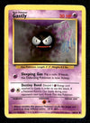 Gastly Base Set 1999 Unlimited Print VG 50/102 Pokemon Card.