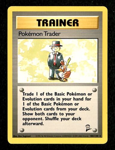 Pokemon Trader Base Set 2 NM, 106/130 Pokemon Card