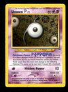 Unown P Neo Destiny VG, 58/105 Pokemon Card