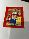 TOPPS Merlin Collection 1 x Booster Pack Factory Sealed Pokemon Stickers