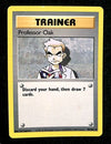 Professor Oak Base Set 1999 Unlimited Print EX, 88/102 Pokemon Card.