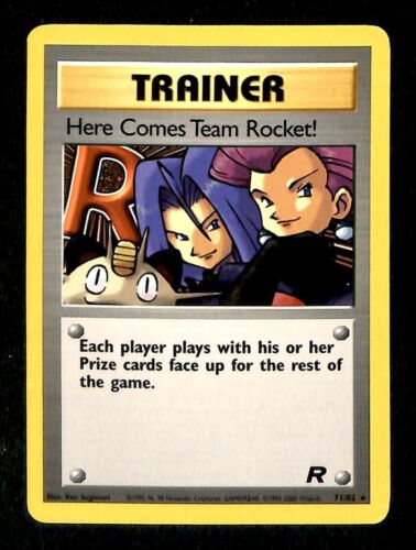 Here Comes Team Rocket! Team Rocket EX, 71/82 Pokemon Card