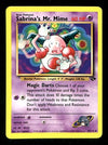 Sabrinas Mr Mime Gym Challenge NM, 59/132 Pokemon Card