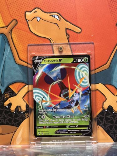 Orbeetle V Ultra Rare Vivid Voltage 020/185, NM Pokemon Card