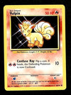 Vulpix Base Set 1999-2000 Exclusive 4th Print EX, 68/102 Pokemon Card.