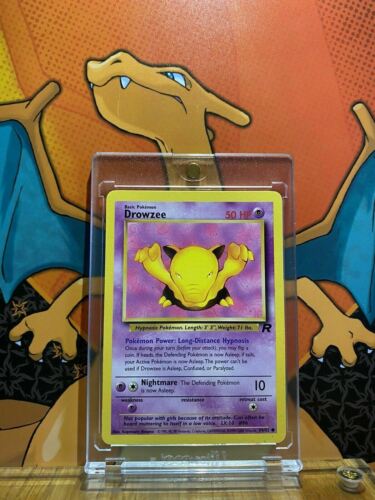 Drowzee Team Rocket EX, 54/82 Pokemon Card.