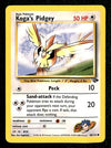 Kogas Pidgey Gym Challenge VG, 80/132 Pokemon Card