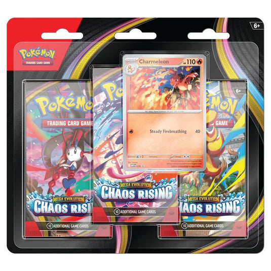 Chaos Rising 3 Pack Blister