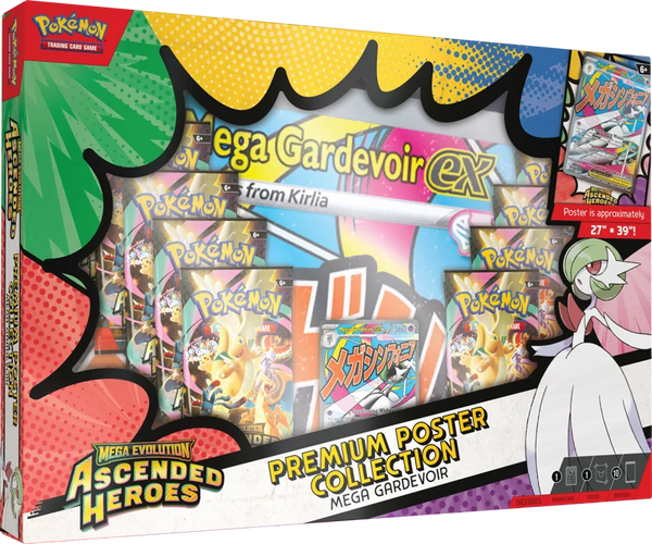 Mega Evolution Ascended Heroes - Premium Poster Collection Box