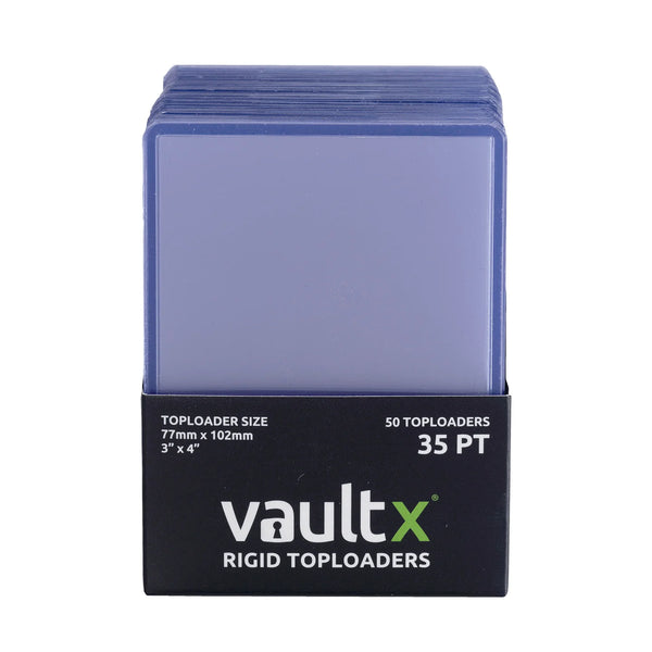 25 x VaultX Top Loaders