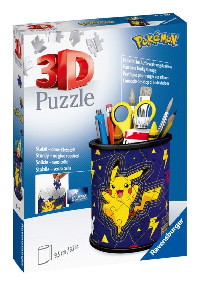 Pokemon Pencil Holder 3D Puzzle