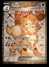 Arcanine EX Full Art Rare Scarlet & Violet Base 224/198, NM Pokemon Card