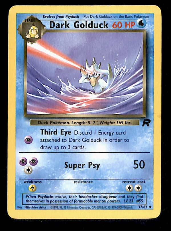 Dark Golduck Team Rocket 37/82, NM Pokemon Card