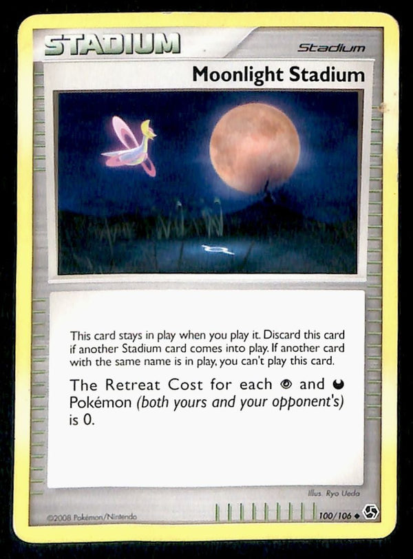 Moonlight Stadium Great Encounters Diamond & Pearl 100/106, MP Pokemon Card