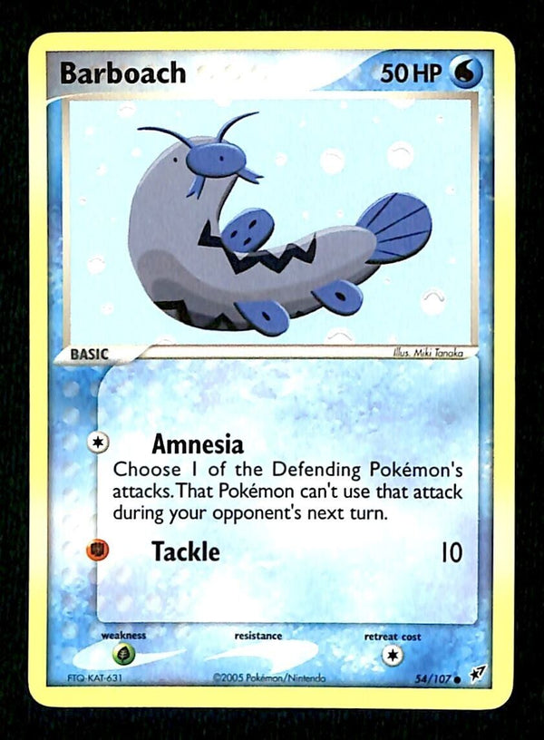 Barboach EX Deoxy NM, 54/107 Pokemon Card