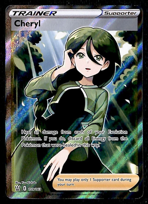 Cheryl VMAX Ultra Rare Battle Styles 159/163, NM Pokemon Card