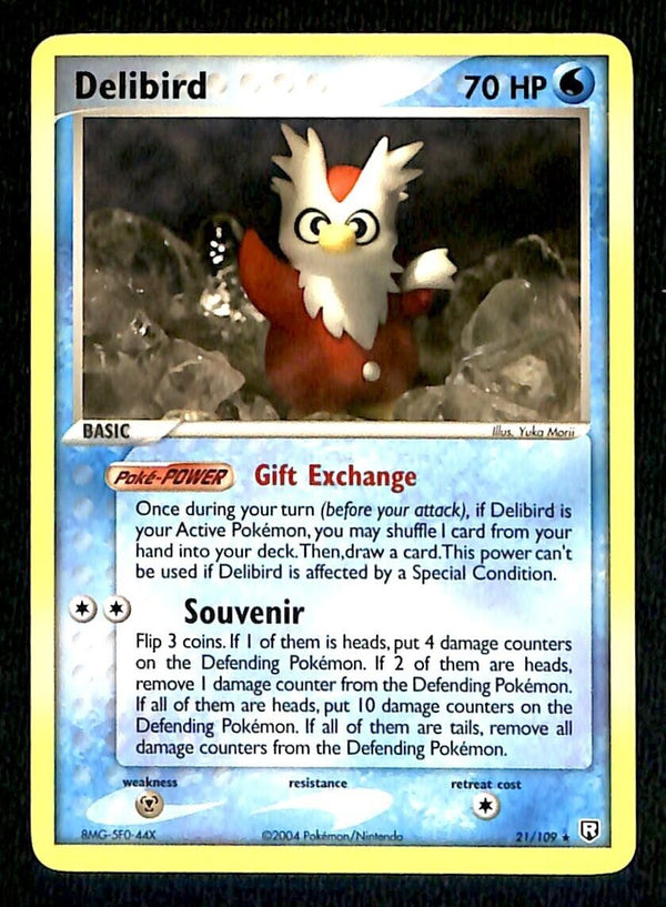 Delibird Team Rocket Returns NM, 21/109 Pokemon Card