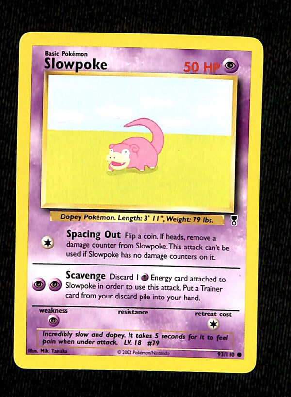 Slowpoke Legendary Collection NM, 93/110 Pokemon Card