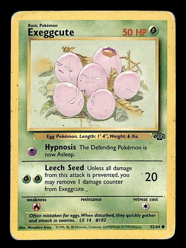 Exeggcute Jungle MP, 52/64 Pokemon Card