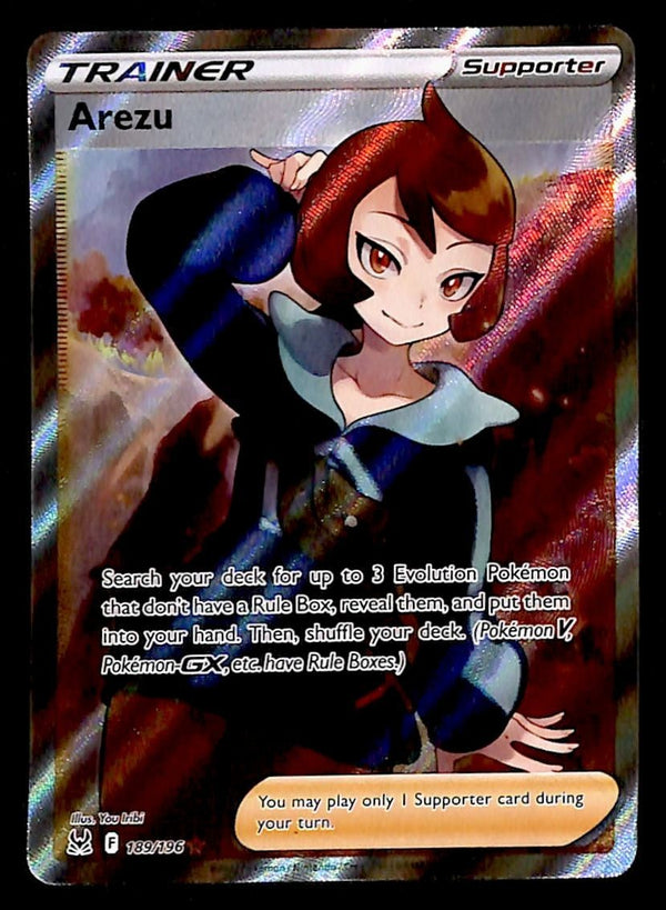 pokemon card arezu Arezu (Full Art) 189/196