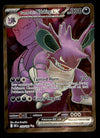 Team Rockets Nidoking ex Full Art Destined Rivals NM, 216/182 Pokemon Card
