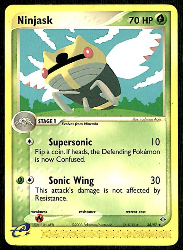 Ninjask EX Dragon NM, 38/97 Pokemon Card