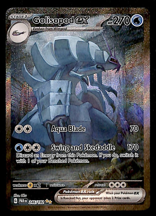 Golisopod ex SIR Paradox Rift 246/182, NM Pokemon Card