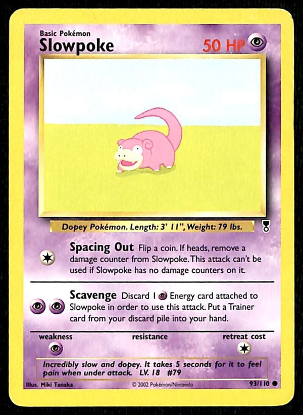 Slowpoke Legendary Collection EX, 93/110 Pokemon Card