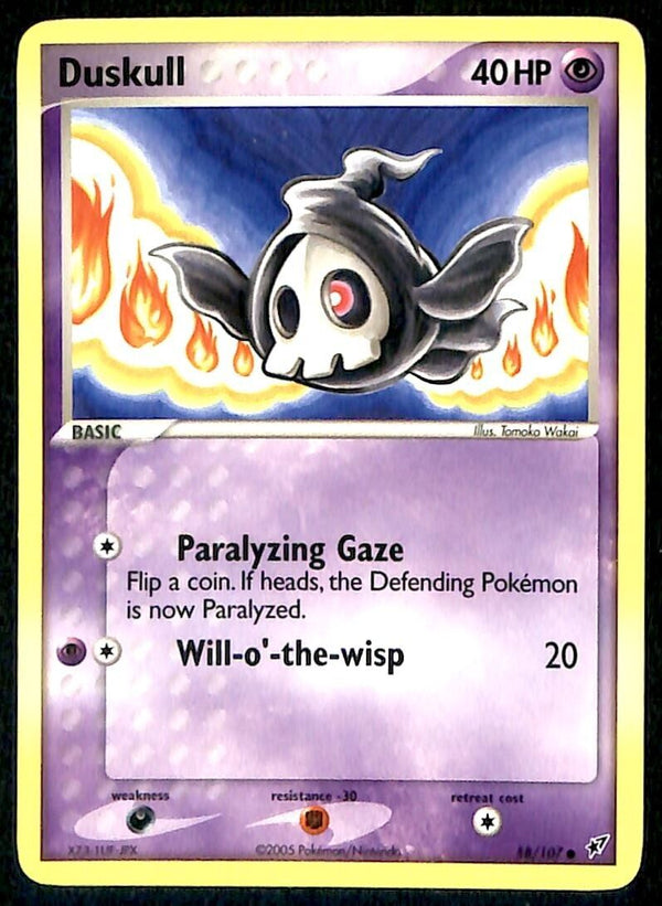 Duskull EX Deoxy NM, 58/107 Pokemon Card